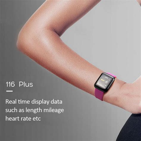 116 Plus Smart Armband Horloge IP67 Waterdichte Kl Grandado