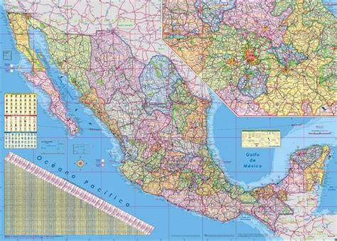 Mapa De Mexico Y Sus Carreteras Printable Maps Online