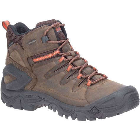 Merrell Men S Strongbound Waterproof Mid Hiking Boots Sportsman S Warehouse