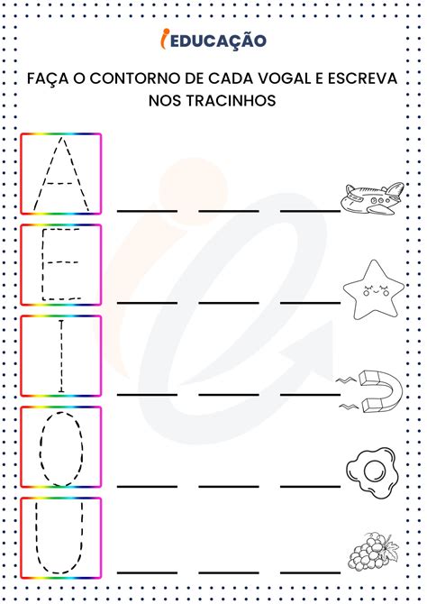 Atividades Vogais Para Imprimir Escola Educa O Verloop Io