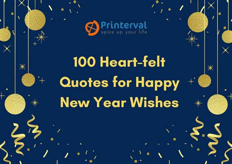 100 Heart Felt Quotes For Happy New Year Wishes