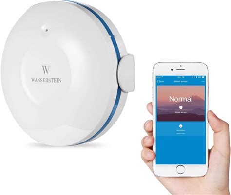 Smart Wi Fi Water Sensor Flood And Leak Detector Alarm And App