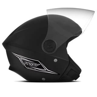 Capacete Moto Aberto Viseira Mixs Way Certificado Inmetro Shopee