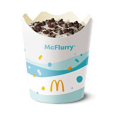 A Mcdonald S Cup Filled With Chocolate And Cereal