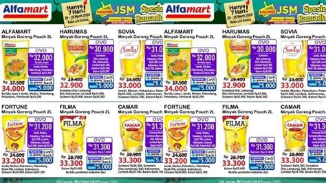 Katalog Promo Alfamart Hari Ini Maret Minyak Goreng Liter