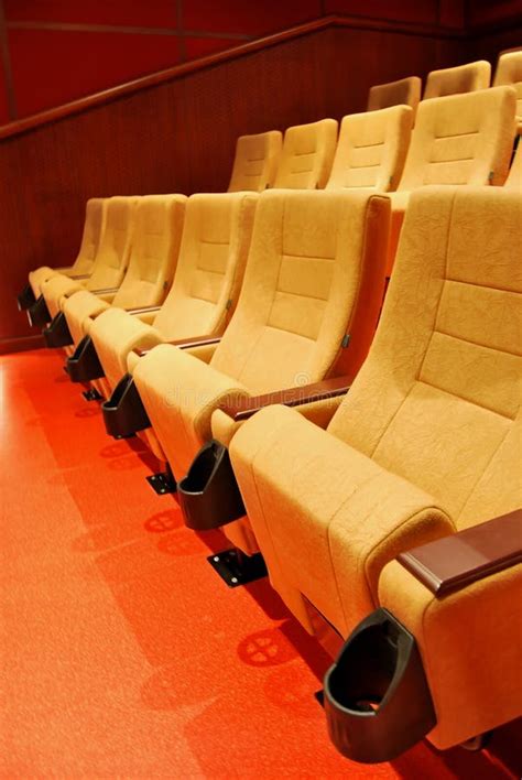 Movie Theater Seats stock image. Image of events, acoustics - 68946703