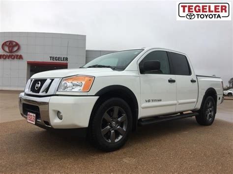 2015 Nissan Titan SL 4x2 SL 4dr Crew Cab SWB Pickup For Sale In Brenham