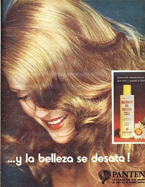 Publicidad Del Shampoo Panten Argentina Año 1976 Publicidad Belleza