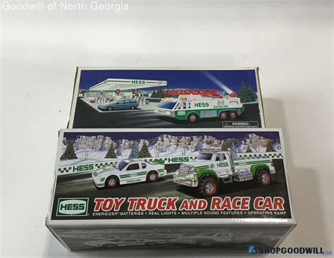 1994 Hess Toy Truck Race Car And Emergency Truck ShopGoodwill