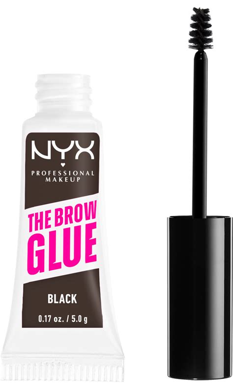 NYX PROFESSIONAL MAKEUP The Brow Glue Klej Do Brwi Black 5 G