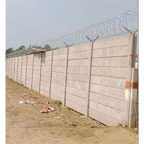 Panel Build 75mm RCC Readymade Compound Wall For Hospital Boundary At