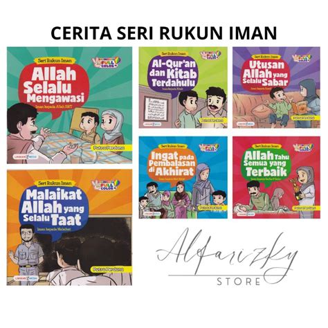 Jual Buku Cerita Anak Muslim Seri Rukun Iman Shopee Indonesia