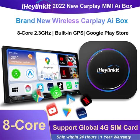 Iheylinkit Wireless Carplay Mini Ai Box Apple Carplay Android Auto