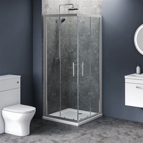 Aqua I6 Corner Entry Shower Enclosure 800mm X 800mm