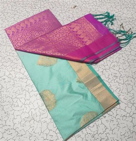 Ladies Cotton Silk Printed Sarees 6 3 M With Blouse Piece At Rs 850