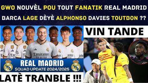 GWO NOUVÈL POU TOUT FANATIK REAL MADRID BARCA LAGE DÈYÈ ALPHONSO