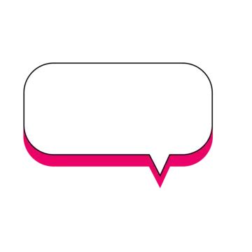 White Text Box Speech Bubble Talk Banner Text Box Speech Bubble Talk