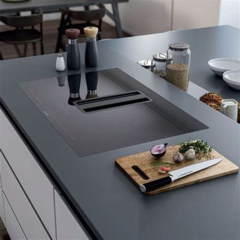 Plaque De Cuisson Avec Hotte Intégrée Silverline Flow Max Pro 78cm Noir Et Inox Recyclage