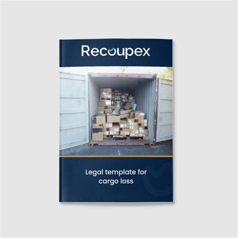 Legal Template For Cargo Loss Recoupex