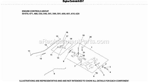 Cub Cadet Engine SV541 3212 EReplacementParts