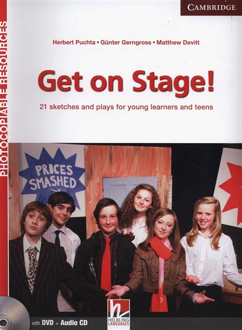 Amazon Get On Stage Teacher S Book With Dvd And Audio Cd