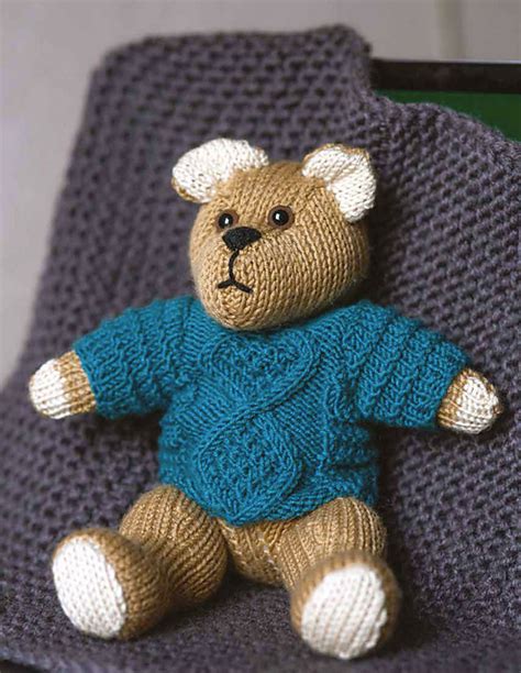 Ravelry Teddy Bear In Sweater Pattern By Jody Long