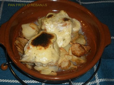 Pan Frito O Reban S Bacalao Gratinado Con Alioli