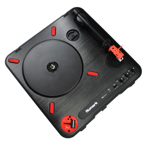 Numark PT01 Scratch Essential Black Red