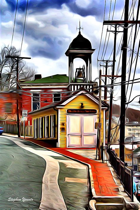 Ellicott City Fire Museum Digital Art By Stephen Younts Pixels