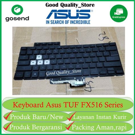 Jual Keyboard Laptop Asus TUF Dash F15 FX516 FX516PC FX516PE FA516 NEW