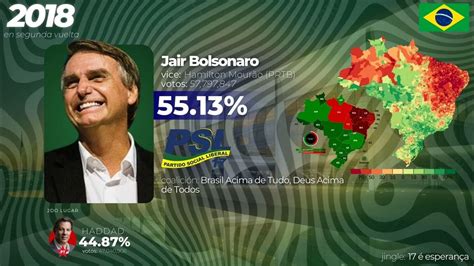 17 é Esperança Jingle Jair Bolsonaro 2018 Presidencia De Brasil