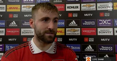 Luke Shaw Explains How Manchester United Stopped Erling Haaland In Man