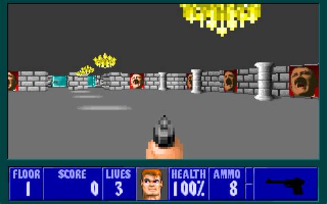 Wolfenstein 3d Pc 081 The King Of Grabs