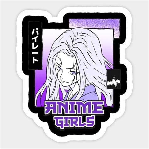 Anime Girls Anime Girls Sticker Teepublic