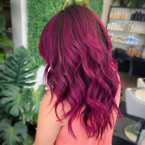 Magenta Hair Color Ideas For Women Trending Right Now Magenta Hair