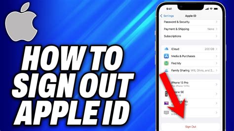 How To Sign Out Apple Id On Iphone 2024 Easy Fix Youtube