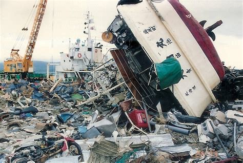 1993年 北海道南西沖地震、現地調査写真リポート 奥尻島 津波 山村武彦