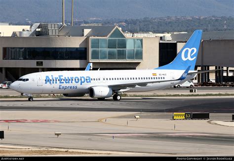 Aircraft Photo Of EC NUZ Boeing 737 8GP Air Europa Express