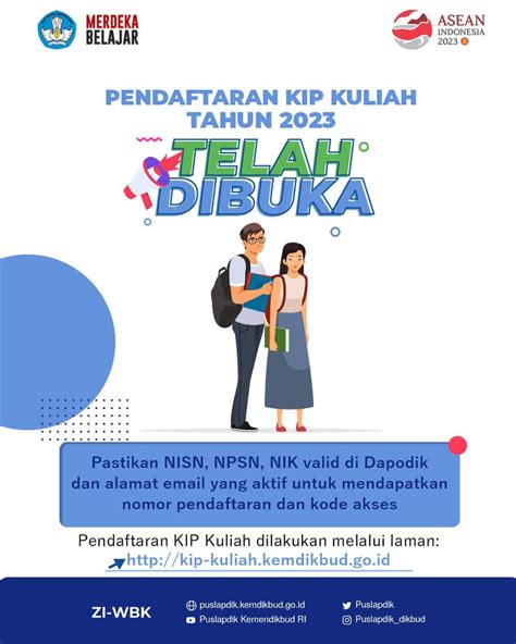 Pendaftaran KIP Kuliah 2023 AtmaGo