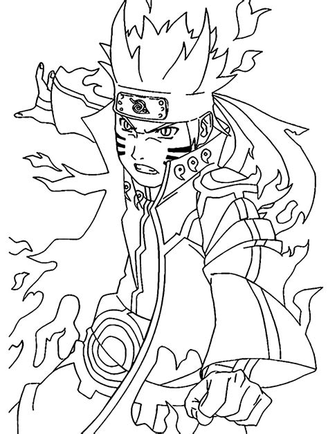 Desenhos Para Colorir E Imprimir Do Naruto BRAINCP