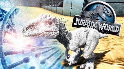 Proyecto Indominus Rex Nuevo Dinosaurio Hibrido Jurassic World 2 Ark Youtube