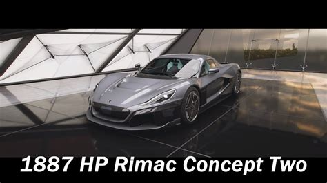 How Fast Will It Go 2019 Rimac Concept Two Forza Horizon 5 YouTube