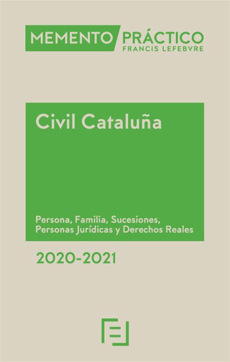 Memento Civil Catalu A Familia Y Sucesiones