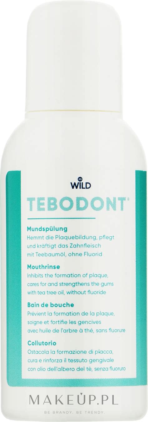 Dr Wild Wild Pharma Tebodont Płyn do płukania jamy ustnej z olejkiem