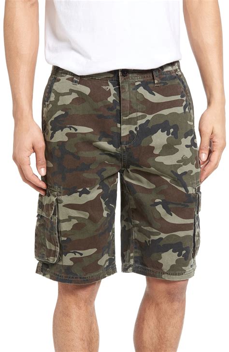 New Quiksilver Everyday Deluxe Cargo Shorts Blue Creek Fashion Online