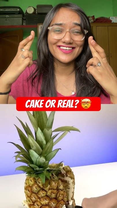 Cake Or Fake Challenge Fruits Edition 🍉 Vs 🍍shorts Youtubeshorts