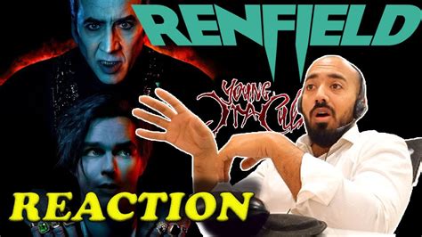 Renfield Official Trailer Reaction Nicholas Hoult Nicolas Cage