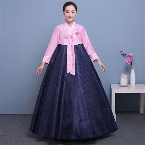 Robe traditionnelle coréenne hanbok costume national coréen vêtements