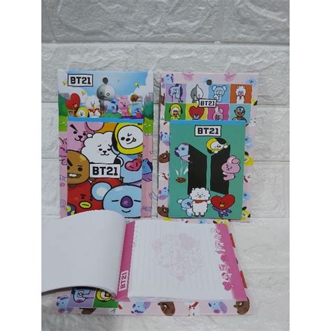 Jual Memo Notes Kecil BTS BT21 Shopee Indonesia