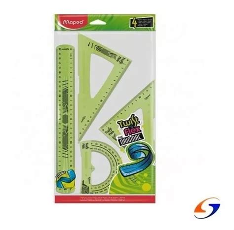 Juego De Geometria Maped Twist Flex 30 Cm Serviciopapelero Cuotas